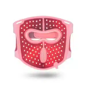 Bulk Custom Logo 660nm 850nm Silicone Red Light Therapy Mask For Loose Skin