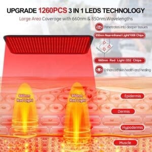 Custom 660nm 850nm Red Light Therapy Sauna Mat For Full Body Pain Relief Manufacturers