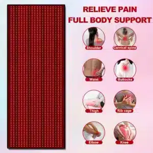 Wholesale 660nm 850nm Medical Grade Red Light Therapy Mats